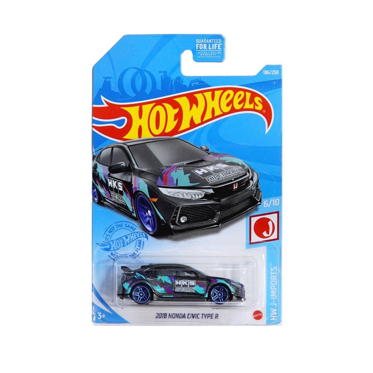  HOT WHEELS BASIC 2018 HONDA CIVIC TYPE R GTB06 