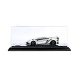  YM MODEL - [2 VER] 1/64 ROWEN RESIN LAMBORGHINI AVENTADOR S SILVER - YM64LAS 