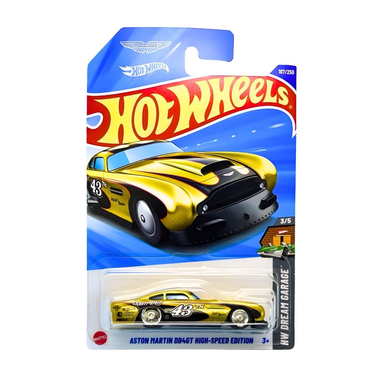  HOT WHEELS BASIC - [ STH ] ASTON MARTIN DB4GT HIGH-SPEED EDITION - JBC39 