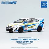  POPRACE - TOYOTA GR VIOS MALAYSIA SEASON 4 TENGKU DJAN NO.61 - PR640008 
