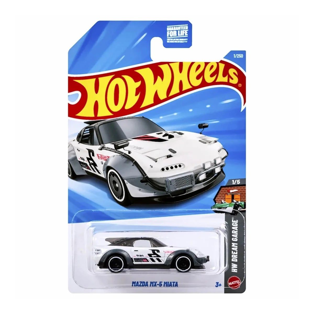  HOT WHEELS BASIC - MAZDA MX-5 MIATA - JJJ02 