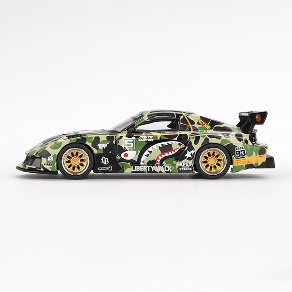 MINI GT - BAPE MAZDA RX-7 LB-Super Silhouette LBWK*A BATHING APE