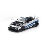  [ PRE ORDER ] POP RACE - 1/64 LB-WORKS NISSAN R35 FINAL EDITION CHROME PR640589 - PR64589 