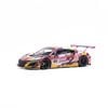  POP RACE - 1/64 HONDA NSX GT3 EVO22 EVA RT PRODUCTION MODEL CUSTOM TYPE 08 PINK - PR64109 