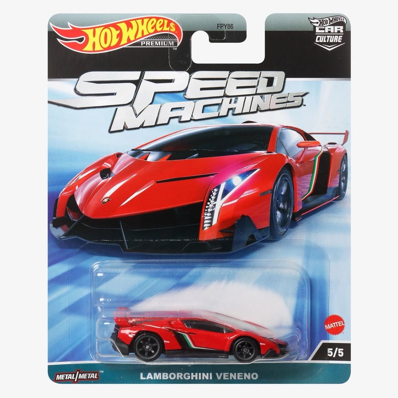  HOT WHEELS PREMIUM - LAMBORGHINI VENENO - HKC41 