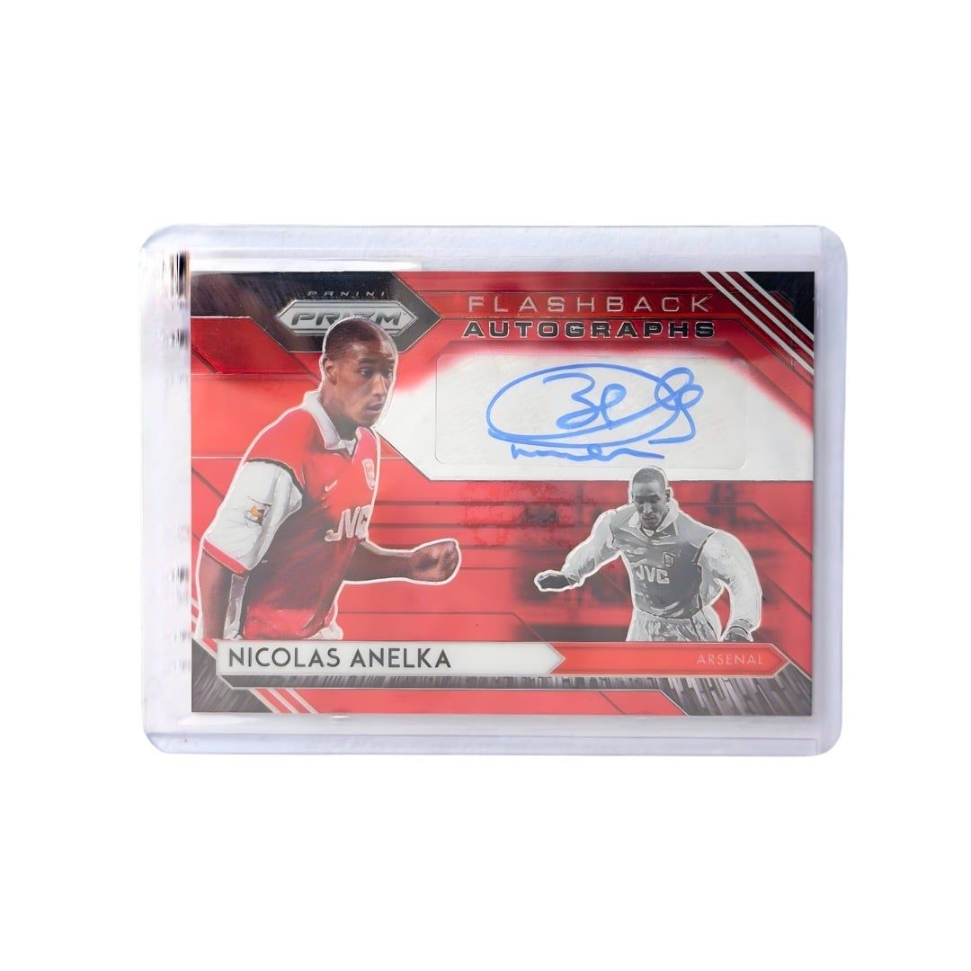  PANINI PRIZM - PREMIER LEAGUE FLASHBACK AUTOGRAPHS NICOLAS ANELKA SIGNATURE ARSENAL - FA-NA 