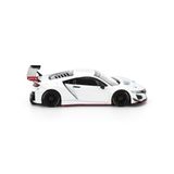  POP RACE - 1/64 HONDA NSX GT3 EVO22 WHITE - PR64280 