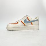  NIKE AIR FORCE 1 LOW SAIL DENIM SWOOSH CREAM DJ4655-133 