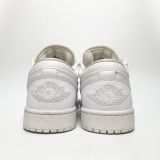  NIKE AIR JORDAN 1 LOW QUILTED WHITE DB6480-100 