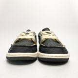  NIKE AIR JORDAN 1 LOW OG EX BLACK SMOKE GREY ( CUSTUM ) DV0982-006 