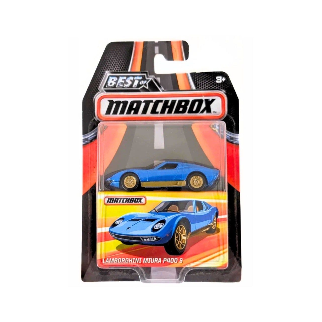  MATCHBOX - LAMBORGHINI MIURA P400 S BLUE - DKC63-4P10 