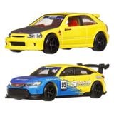  HOT WHEELS PREMIUM - DOU PACK SET 2 CHIẾC HONDA CIVIC TYPE R -JBL00 