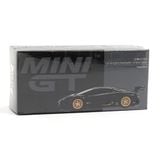  MINI GT - 1/64 LB WORKS LAMBORGHINI AVENTADOR LIMITED EDITION MATTE BLACK - 1087 