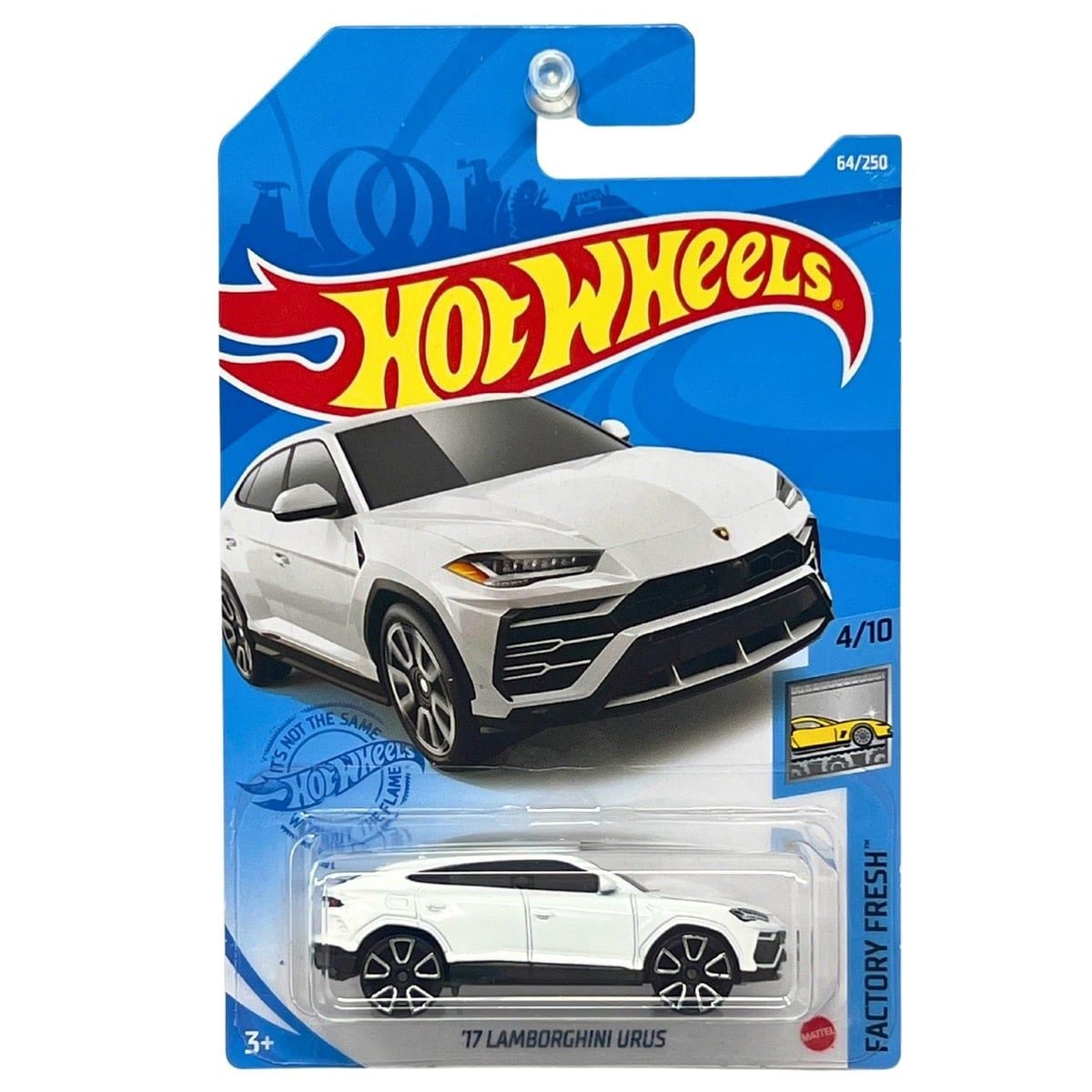  HOT WHEELS BASIC - ‘17 LAMBORGHINI URUS WHITE - GTB95 