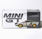  MINI GT - 1/64 LANCIA STRATOS HF 1977 RALLY MONTECARLO WINNER #1 - 422 