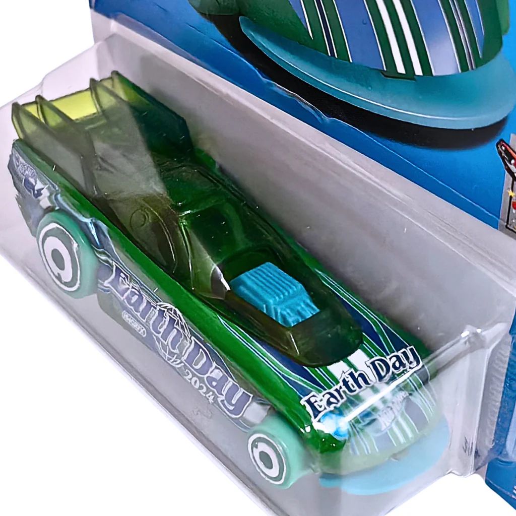  HOT WHEELS BASIC - CELEBRATION RACERS EARTH DAY SUPERCHARGED - HTB00 