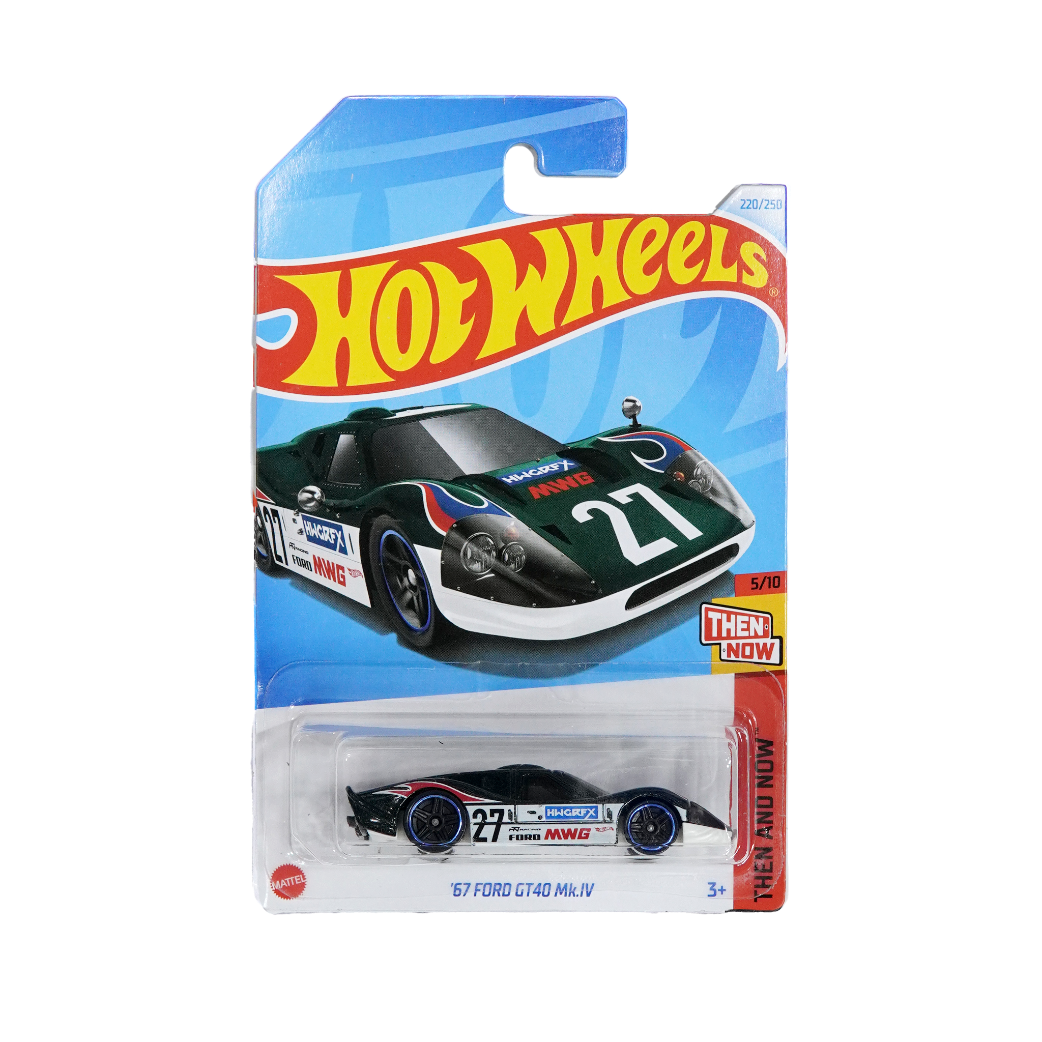  HOT WHEELS BASIC '67 FORD GT40 MK.IV HTC69 