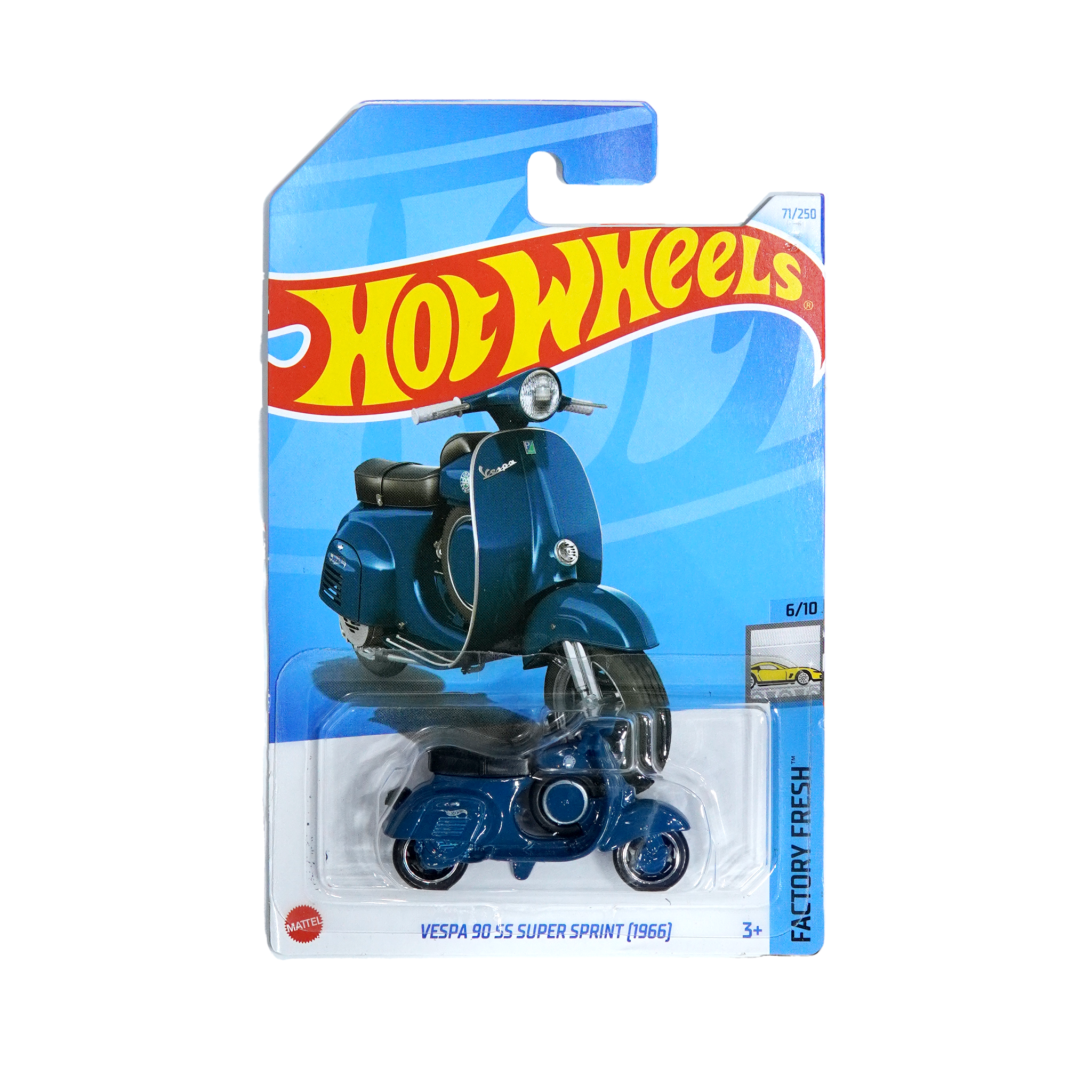  HOT WHEELS BASIC VESPA 90 SS SUPER SPRINT (1966) HTD23 