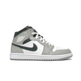  NIKE AIR JORDAN 1 MID LIGHT SMOKE GREY 554724-078 
