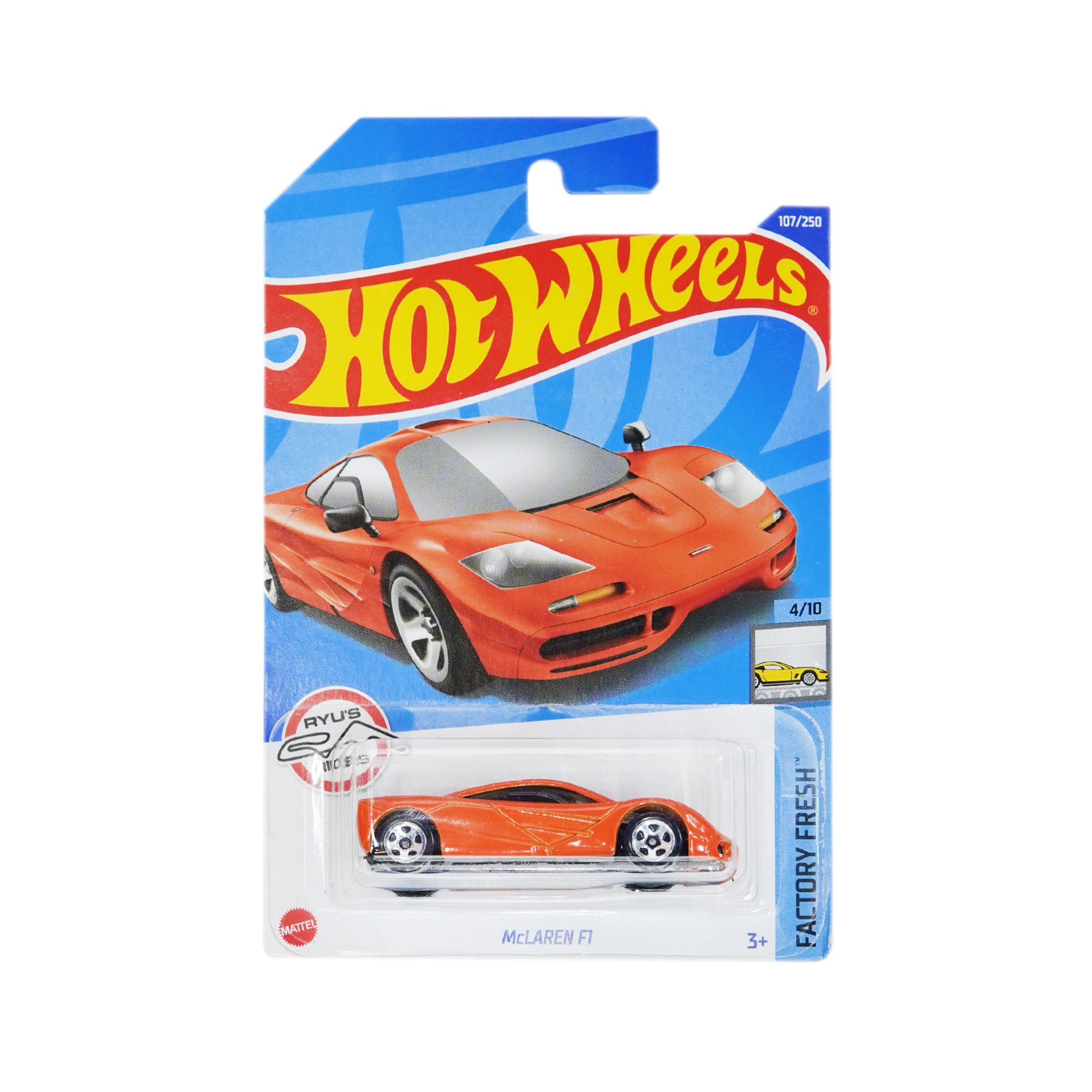  HOT WHEELS BASIC MCLAREN F1 HCX13 