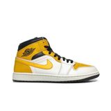  NIKE AIR JORDAN 1 MID UNIVERSITY GOLD 554724-170 