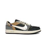  NIKE AIR JORDAN 1 LOW OG EX BLACK SMOKE GREY ( CUSTUM ) DV0982-006 