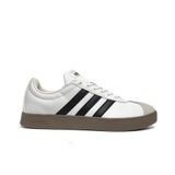  ADIDAS VL COURT BASE WHITE BLACK TAN ID3714 