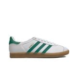  ADIDAS GAZELLE CLOUD WHITE & BOLD GREEN IH2216 