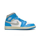  NIKE AIR JORDAN 1 MID DARK POWDER BLUE - BQ6472-400 