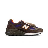  NEW BALANCE TEDDY SANTIS X 990V2 BROWN PURPLE M990BR2 