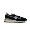  NEW BALANCE 998 BLACK GREY U998BL 