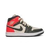  NIKE JORDAN 1 MID SE NEWSPRINT -  DQ6078-100 
