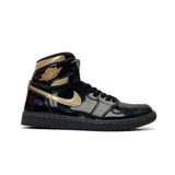  NIKE AIR JORDAN 1 RETRO HIGH OG BLACK METALLIC GOLD 555088-032 