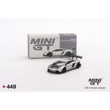 MINI GT - LB★WORKS LAMBORGHINI AVENTADOR MATT SILVER LHD - 449 