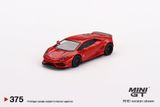  MINI GT - LB★WORKS LAMBORGHINI HURACAN VER. 2 RED LHD - 375 