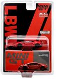  MINI GT - LB★WORKS LAMBORGHINI HURACAN VER. 2 RED LHD - 375 