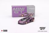  MINI GT - LAMBORGHINI SIÁN FKP 37 MATTE VIOLA SE30 - HONG KONG EXCLUSIVE - 588 