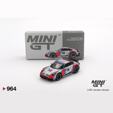  MINI GT - Porsche 911 Dakar Ice Grey Metallic "Rally 1978" - 964 