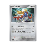  Pokemon Paradox Rift NON Holo Rare Zacian - [ 136/182 PAR ] - DECK EXCLUSIVE 