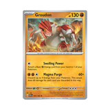  Pokemon Groudon [ 093/182 PAR ] [Scarlet & Violet: Paradox Rift] 