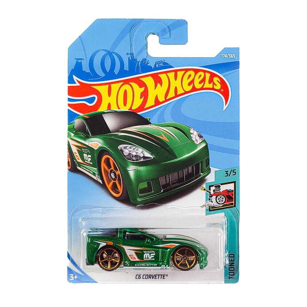  HOT WHEELS BASIC - C6 CORVETTE TOONED -FJY46 