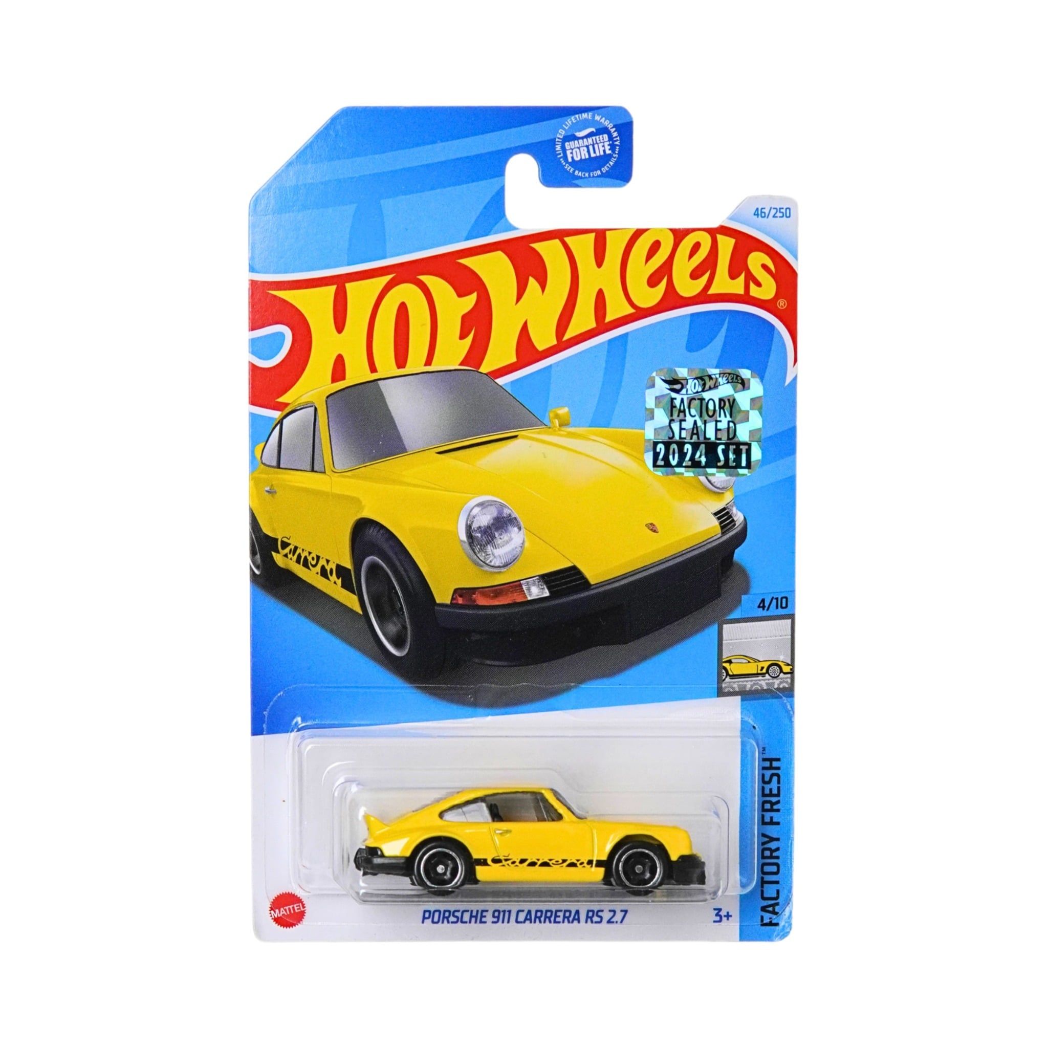  HOT WHEELS FACTORY SEALED - PORSCHE 911 CARRERA RS 2.7 - HTC49 