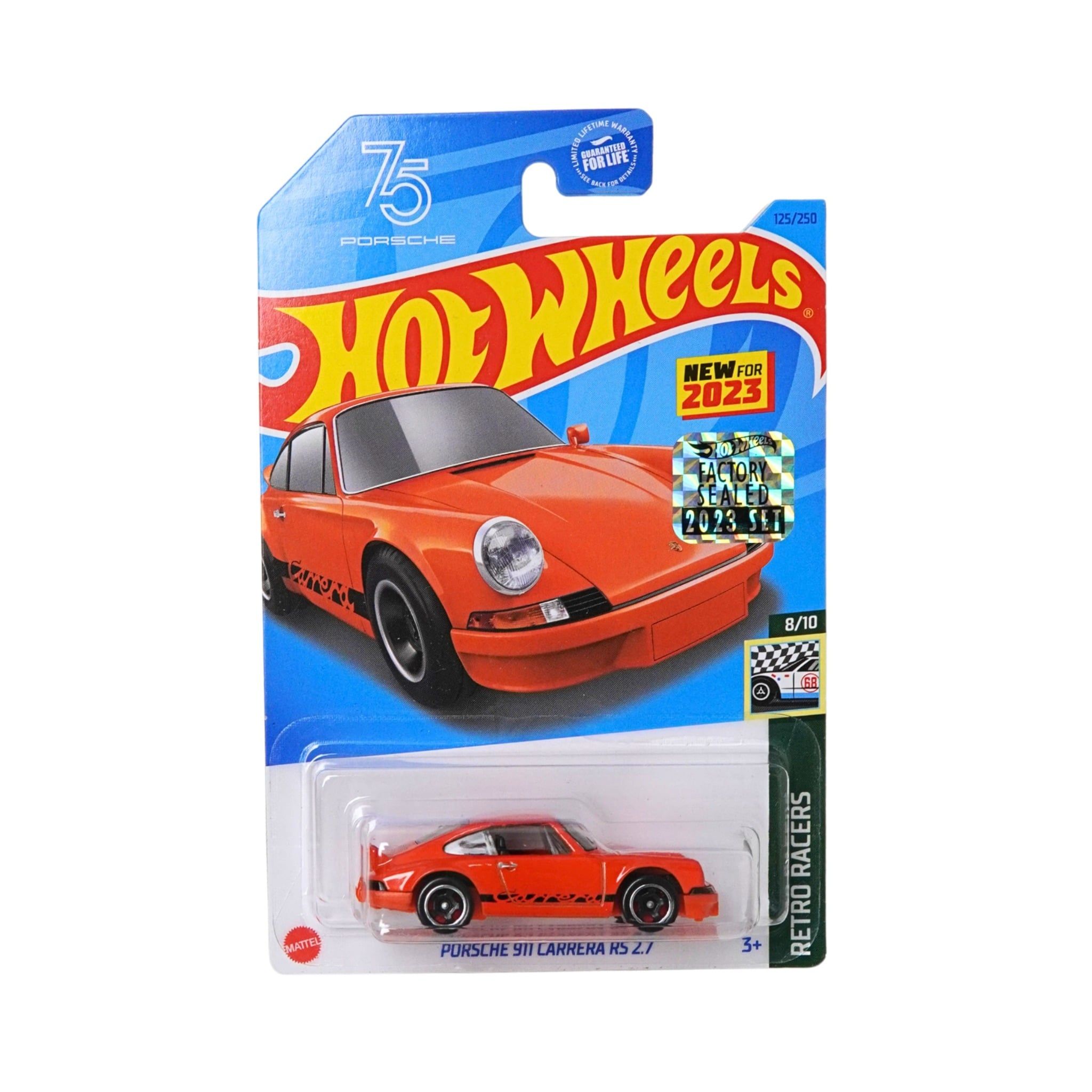  HOT WHEELS FACTORY SEALED - PORSCHE 911 CARRERA RS 2.7 - HKJ82 
