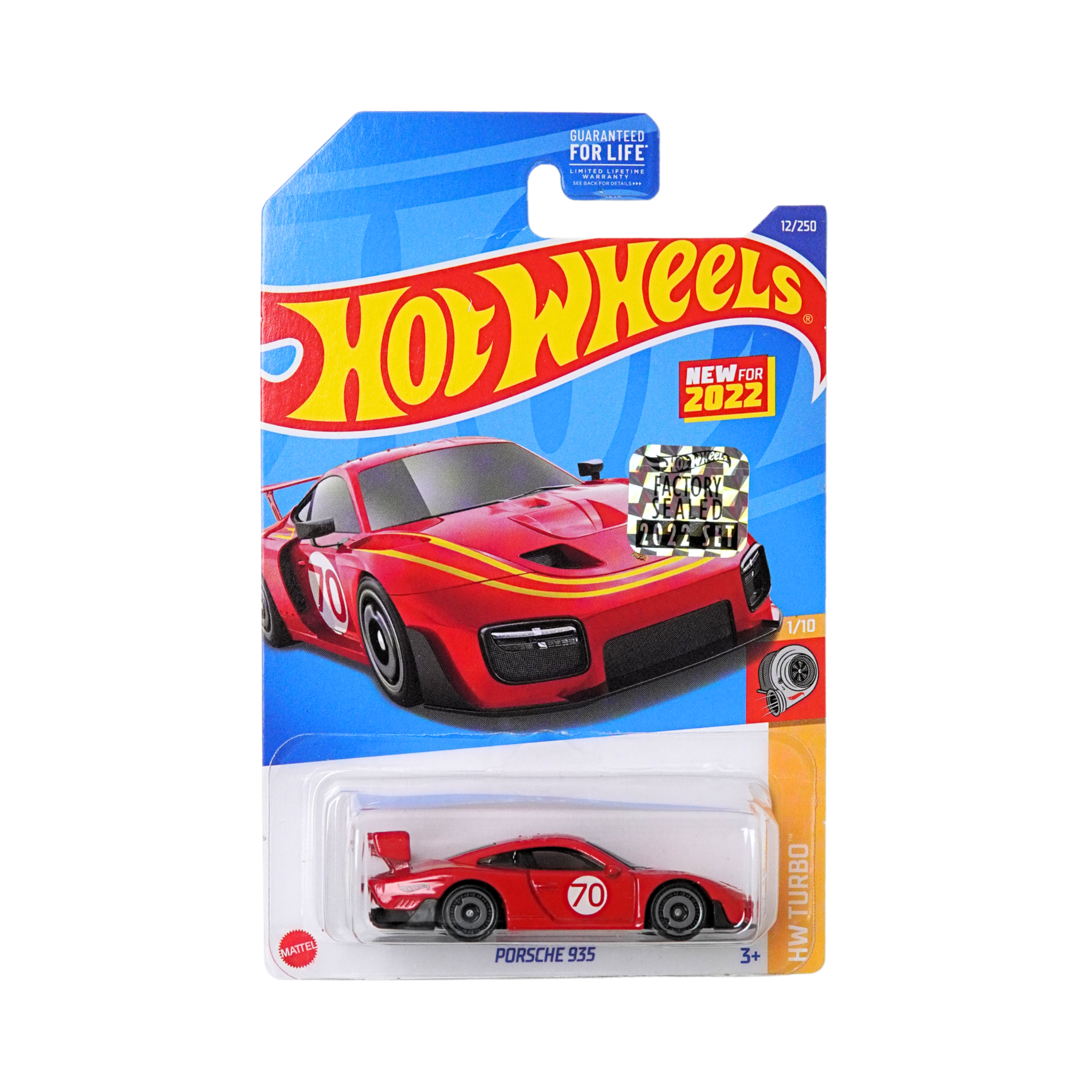  HOT WHEELS FACTORY SEALED - PORSCHE 935 - HCT16 