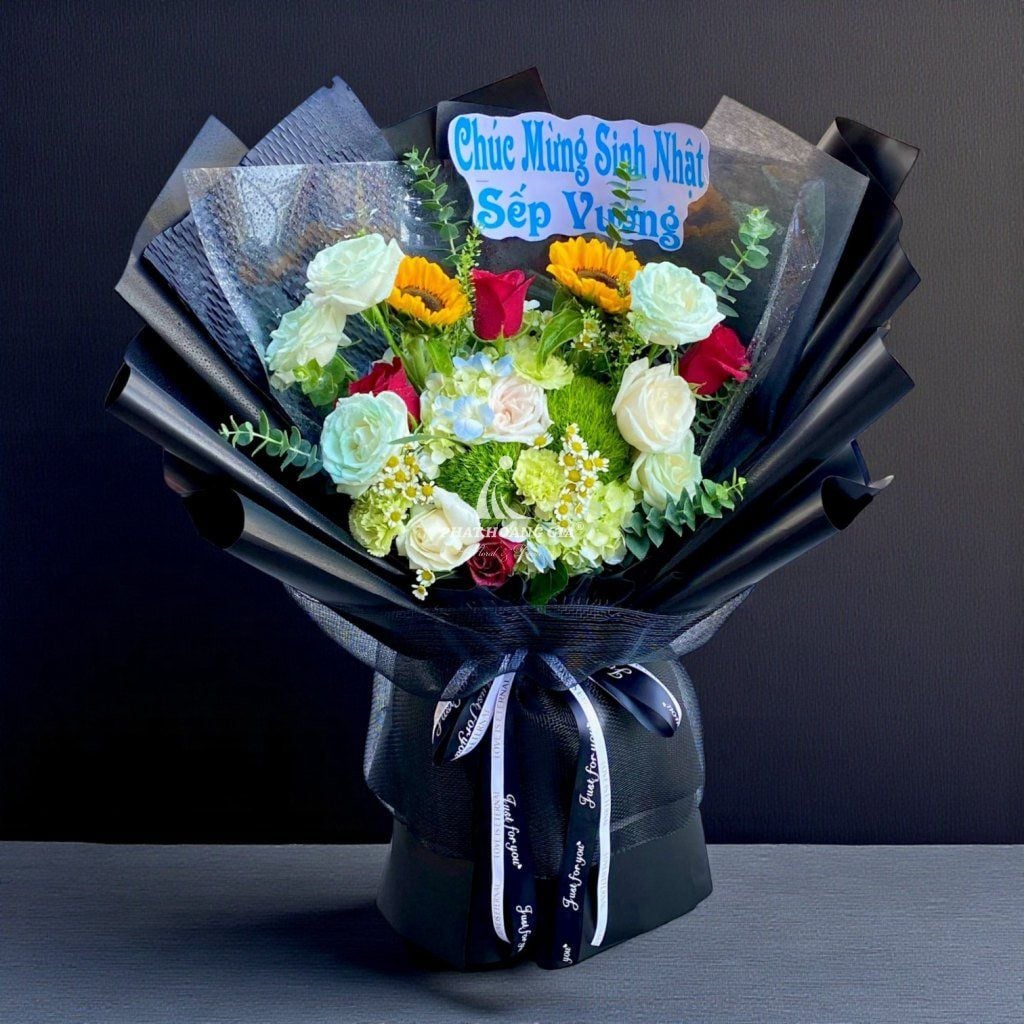 Hoa tươi màu Xanh lá - Gắn Kết 5 - 25308