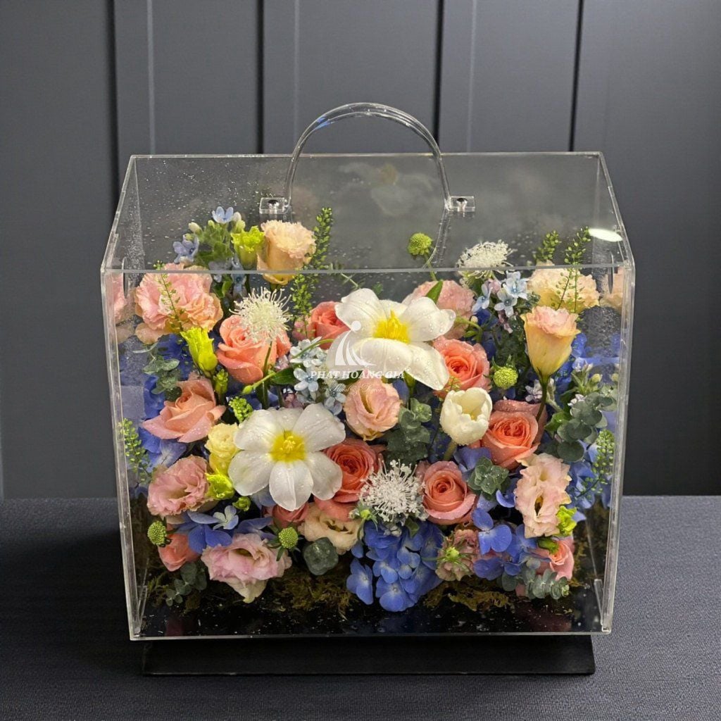 Hộp hoa Mica - Hộp Hoa Mica Celestial Blooms 1 - 23628