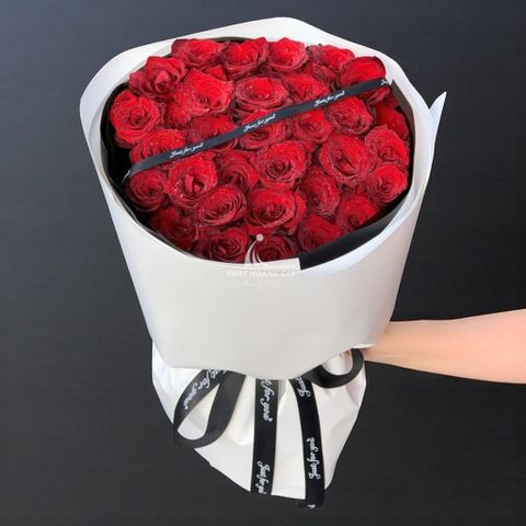  Hoa tặng Chồng - 100% Yêu Em - 11784 
