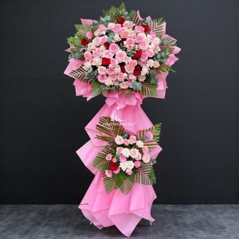  Kệ hoa tươi - Hoa Chúc Mừng Vươn Lên 5 - 24940 