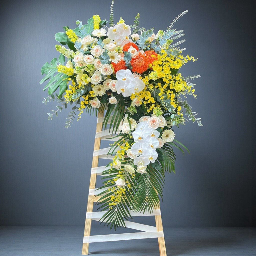 Kệ hoa tươi - Kệ Hoa Khai Trương Khởi Đầu Mới 5 - 24665