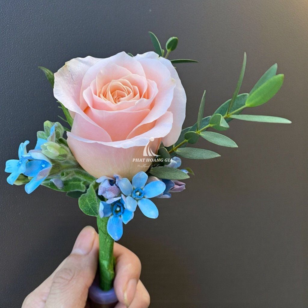 Hoa cài áo chú rể - Hạnh Phúc 3 - 26549